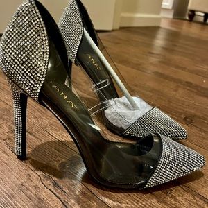 Shiny Transparent hight  heels